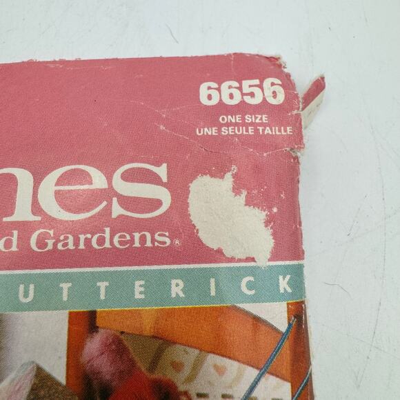 Uncut Better Homes Butterick 6656 Fabric Box Pattern 1988 Round Oval Heart Shape - Picture 3 of 8